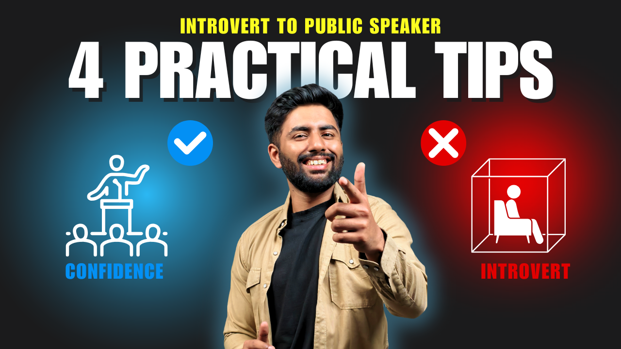 Introvert Public Speaking Tips India - Mihir Arora