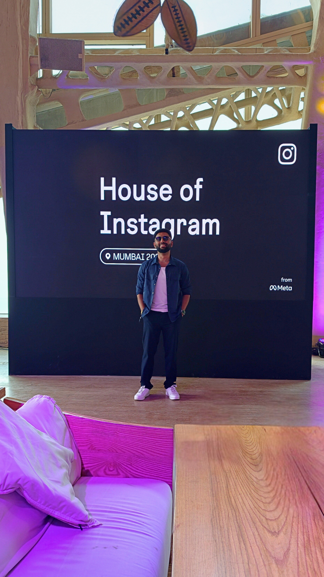 Mihir Arora Attended Meta House of Instagram 2025 in Mumbai